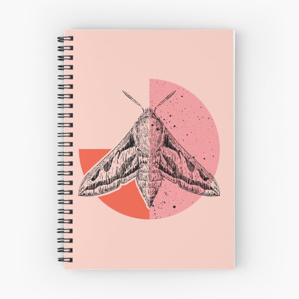 Item preview, Pink Colour Block Hawk Moth designed and sold by aimeemacillo.
