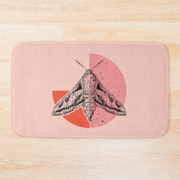 Item preview, Pink Colour Block Hawk Moth designed and sold by aimeemacillo.