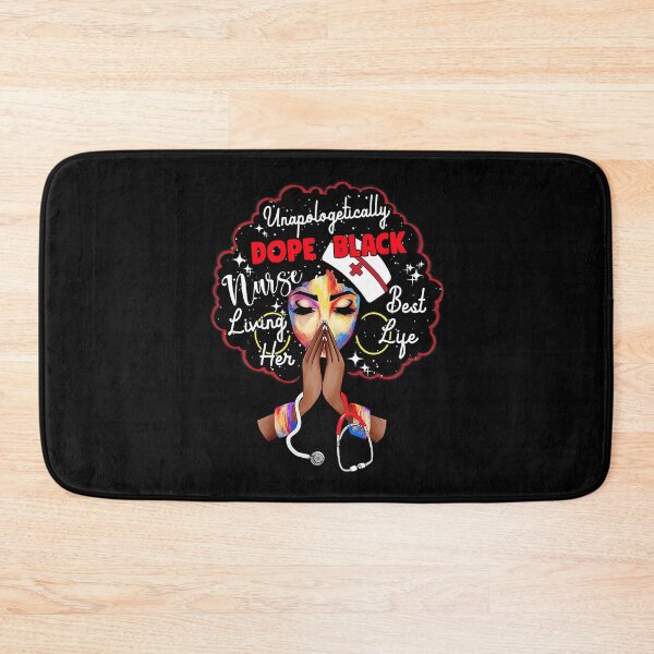 Item preview, Unapologetic Dope Black Nurse Rn Practitioner Afro Melanin designed and sold by GardNewerd.