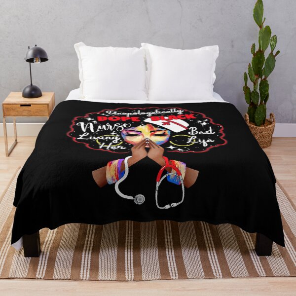 Item preview, Unapologetic Dope Black Nurse Rn Practitioner Afro Melanin designed and sold by GardNewerd.