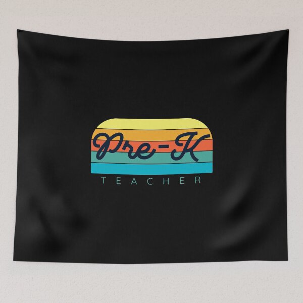 Item preview, Pre-K Prek Teacher Rainbow Preschool Retro designed and sold by SocialLook.