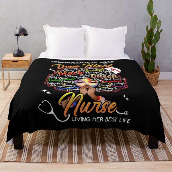 Item preview, Unapologetic Dope Black Nurse Rn Practitioner Afro Melanin designed and sold by GardNewerd.