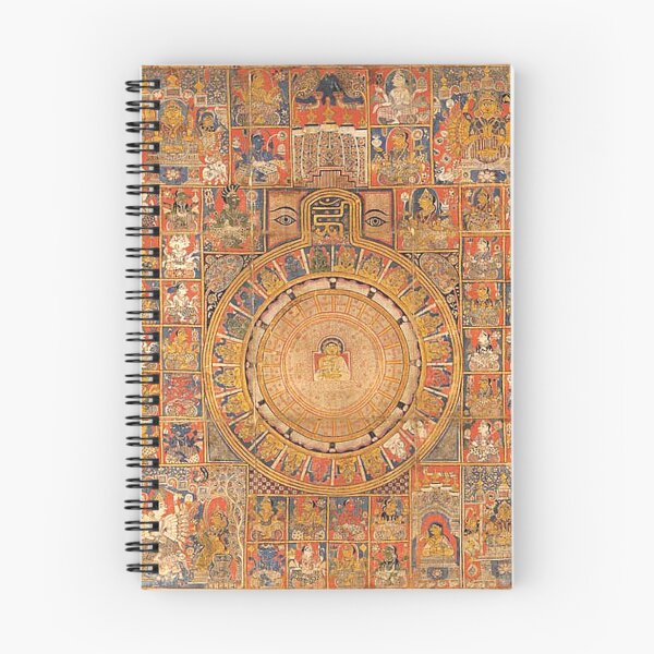 Item preview, Mandala 114 Jain Cosmic Diagram Gujarat 1500s designed and sold by GuyBlank.