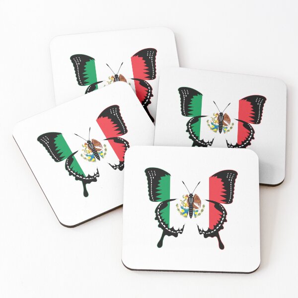 Item preview, Mexican flag butterfly designed and sold by pretty4u.