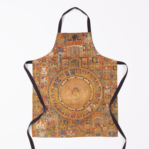Item preview, Mandala 114 Jain Cosmic Diagram Gujarat 1500s designed and sold by GuyBlank.