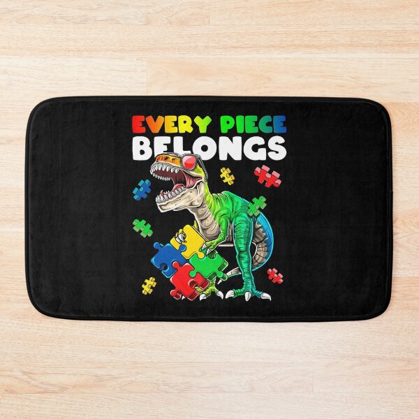 Item preview, Every Piece Belongs Dinosaur Autism Awareness Puzzle Gift designed and sold by HaaChris-Artis.