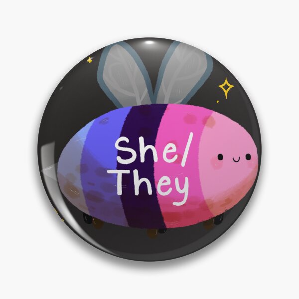 Artikelvorschau, Omnisexual she/they Bee entworfen und verkauft von Smoltsuki.