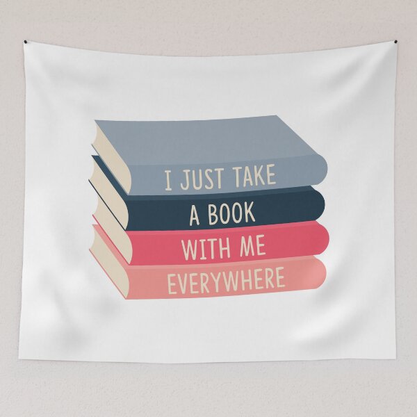 Item preview, I just take a book with me everywhere designed and sold by RafaTakami.