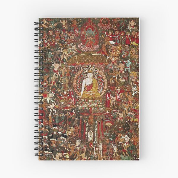 Item preview, Mandala 113 Sakyamuni Tibetan Buddhist Cave Painting designed and sold by GuyBlank.