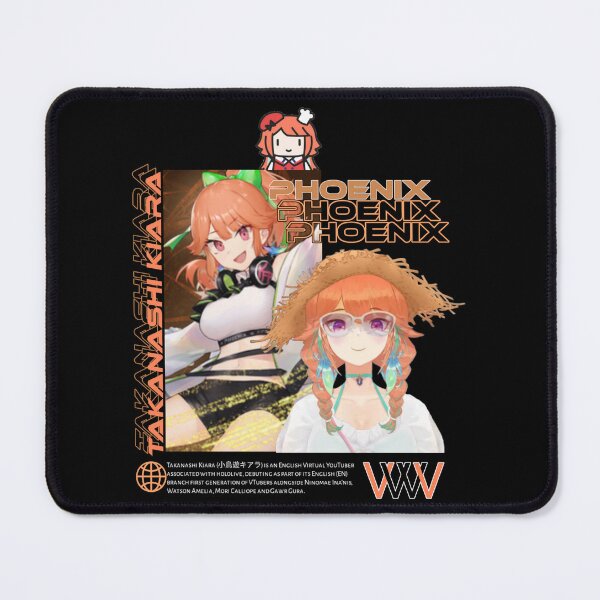 Item preview, Takanashi Kiara Hololive Vtuber designed and sold by X-Store.