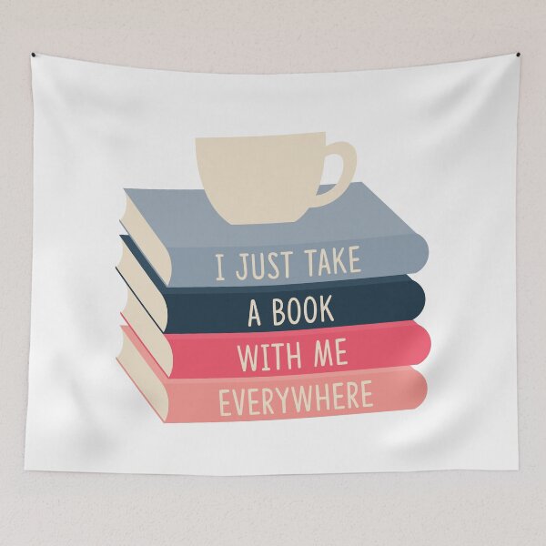 Item preview, I just take a book with me everywhere designed and sold by RafaTakami.