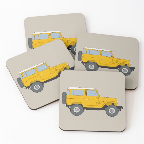 Item preview, Classic SUV - Cruiser FJ 40 - Newport Yellow designed and sold by littleparis.