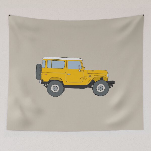 Item preview, Classic SUV - Cruiser FJ 40 - Newport Yellow designed and sold by littleparis.