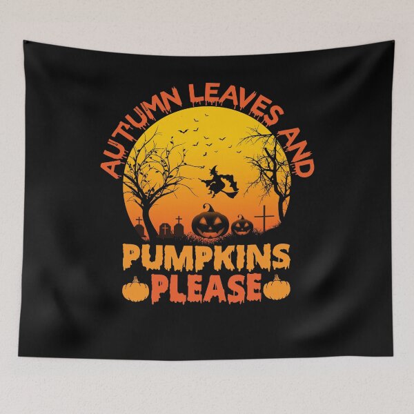 Item preview, Autumn Leaves And Pumpkins Please designed and sold by gsnepu.