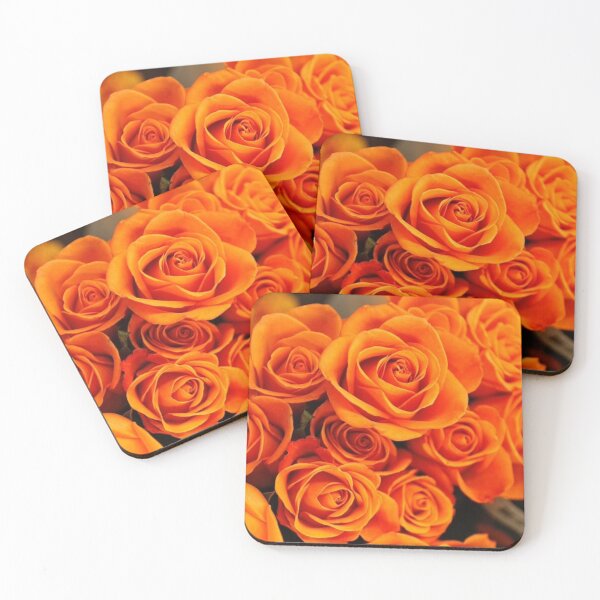 Item preview, The orange flowers designed and sold by Wavytarot.