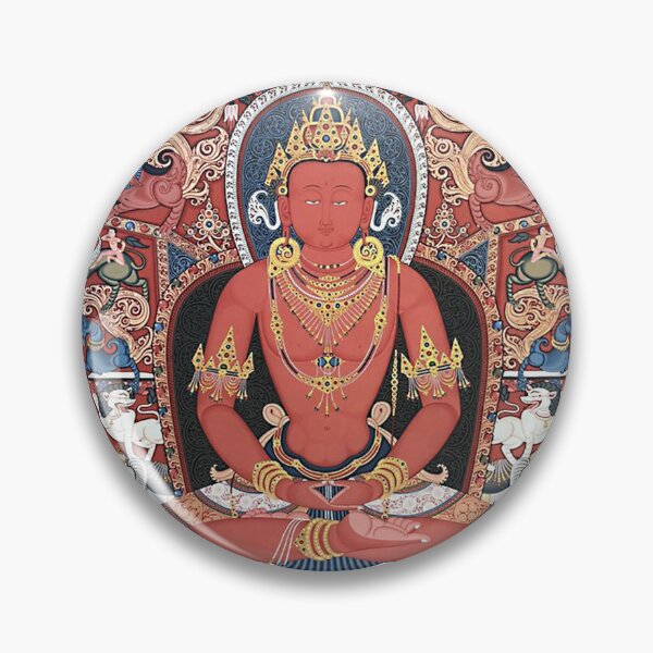 Item preview, Mandala 111 Amitabha Buddha Buddhist Thangka designed and sold by GuyBlank.