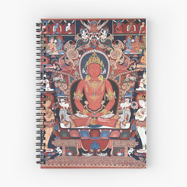 Item preview, Mandala 111 Amitabha Buddha Buddhist Thangka designed and sold by GuyBlank.
