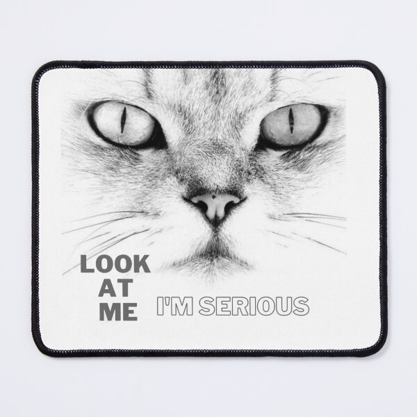 Item preview, Look at me I'm serious , tabby cat. designed and sold by Fadwalana99.