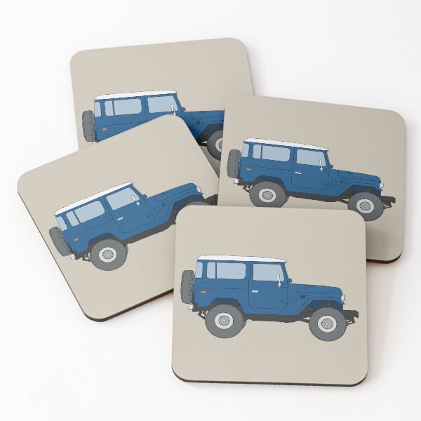 Item preview, Classic SUV - Cruiser FJ 40 - Oslo Blue designed and sold by littleparis.