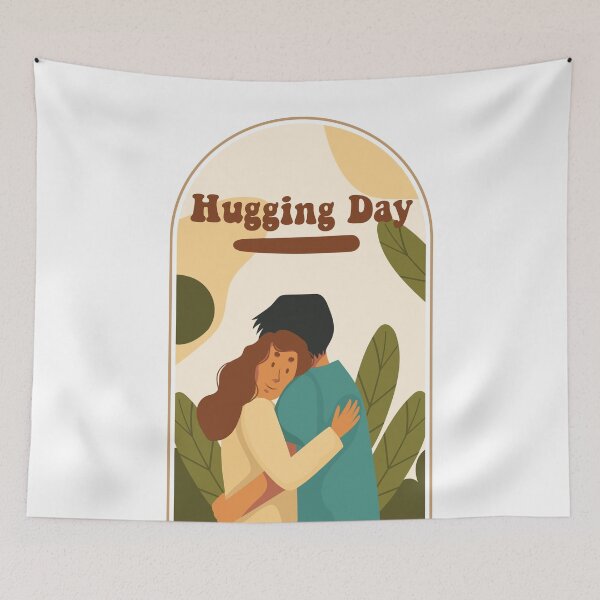 Item preview, National Hugging Day - Free Hugs for Everyone designed and sold by TeeBeesDesign.