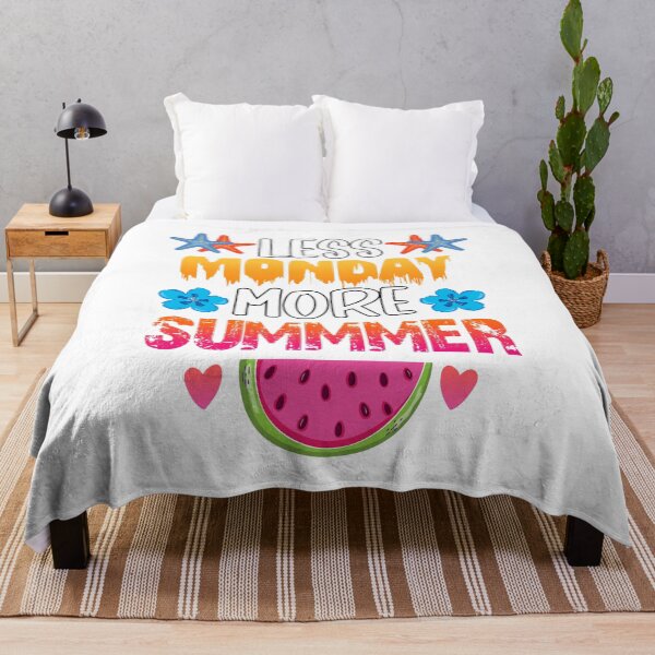 Item preview, LESS MONDAY MORE SUMMER designed and sold by lukas69graphic.
