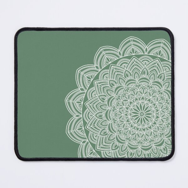 Item preview, Simply green mandala designed and sold by lilletk.