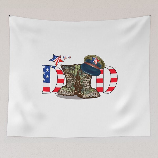 Item preview, Happy Fourth of July American Patriot Dad - Retro Vintage Merica America Tee Design Gift Idea for Patriotic Americans and Veterans designed and sold by Prince - Bestseller ★★★★★.