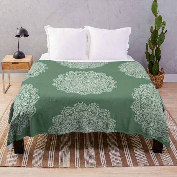 Item preview, Simply green mandala designed and sold by lilletk.