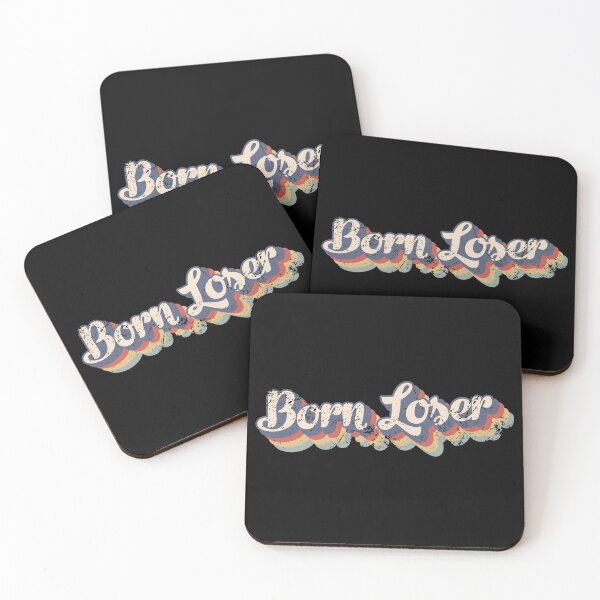 Item preview, Born Loser - Demotivation Design designed and sold by Mclickster.