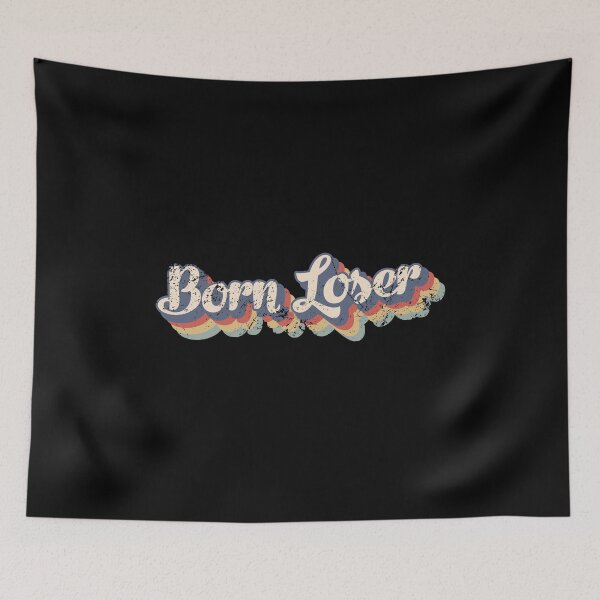 Item preview, Born Loser - Demotivation Design designed and sold by Mclickster.