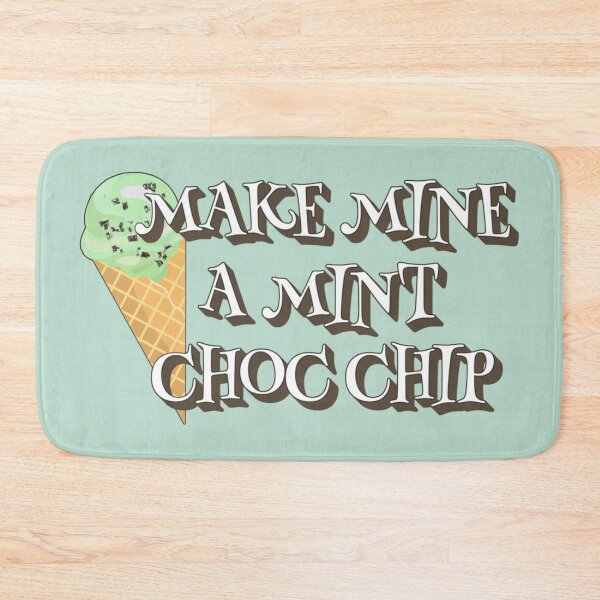 Artikelvorschau, Lustiger „Make Mine A Mint Choc Chip Ice Cream“-Slogan, perfekt für Eisliebhaber entworfen und verkauft von TrulyEpoque.