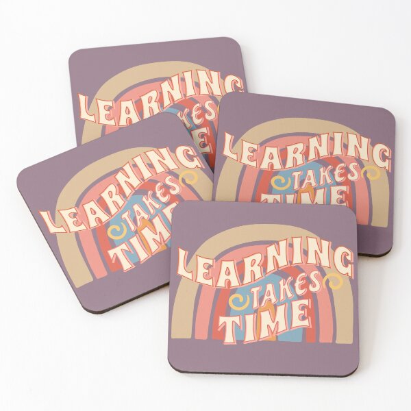 Item preview, Learning Takes Time Inspirational Teacher designed and sold by SocialLook.