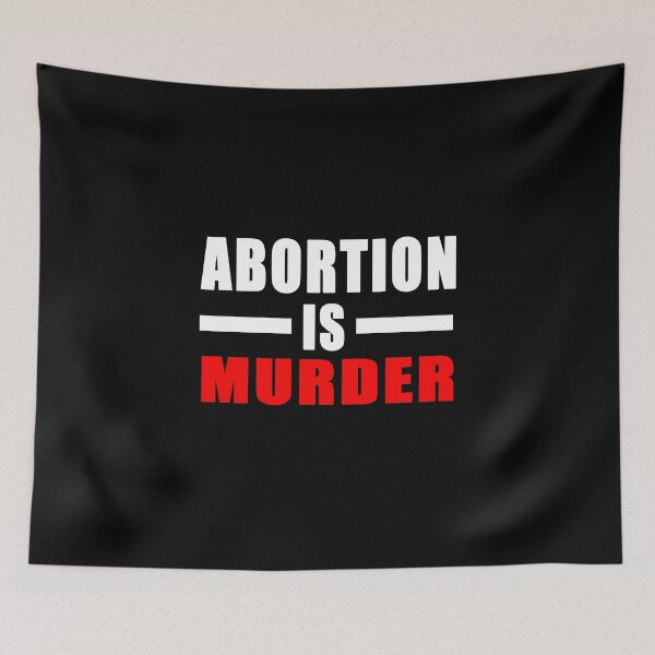 Item preview, Abortion Is Murder designed and sold by RYUK20.