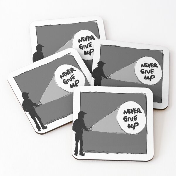 Item preview, Never give up designed and sold by Ykartwork.