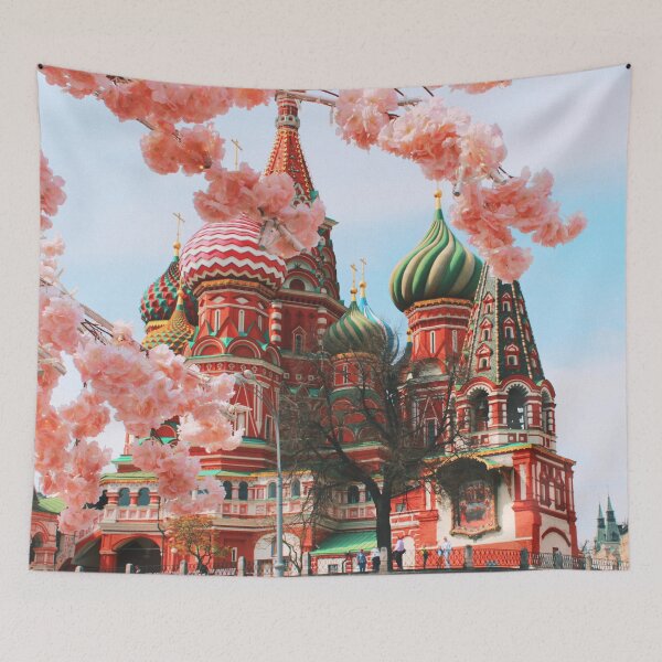 Item preview, Red Square Moscow in Spring designed and sold by travelforest.