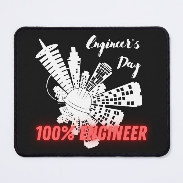Item preview, 100% Engineer. Give away a t-shirt to celebrate professionals and teachers on Engineers' Day. designed and sold by EMIPRINCESS.