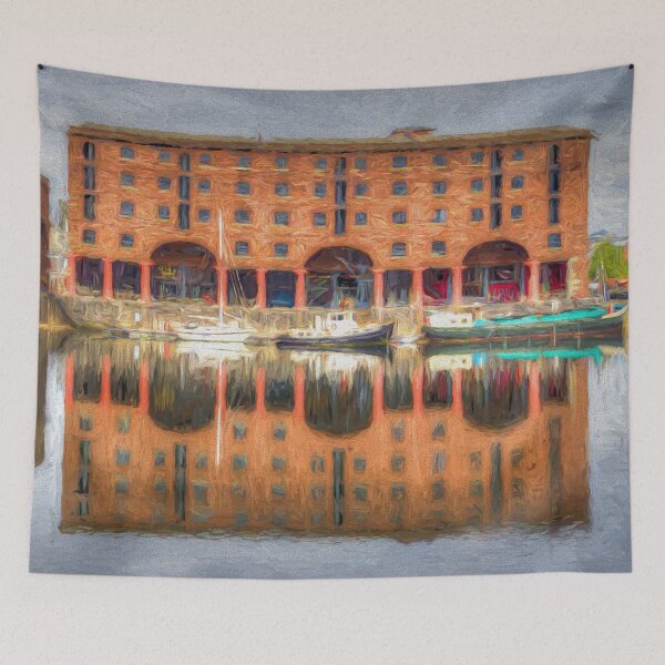 Item preview, Royal Albert Dock Liverpool Art designed and sold by Londonimages.