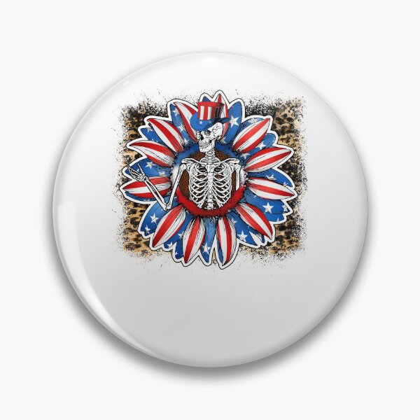 Item preview, Happy Fourth of July American Skeleton -  Mullet Eagle Retro Vintage Merica America Tee Design Gift Idea for Patriotic Americans and Veterans designed and sold by Prince - Bestseller ★★★★★.