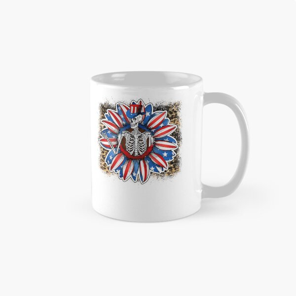 Item preview, Happy Fourth of July American Skeleton -  Mullet Eagle Retro Vintage Merica America Tee Design Gift Idea for Patriotic Americans and Veterans designed and sold by Prince - Bestseller ★★★★★.
