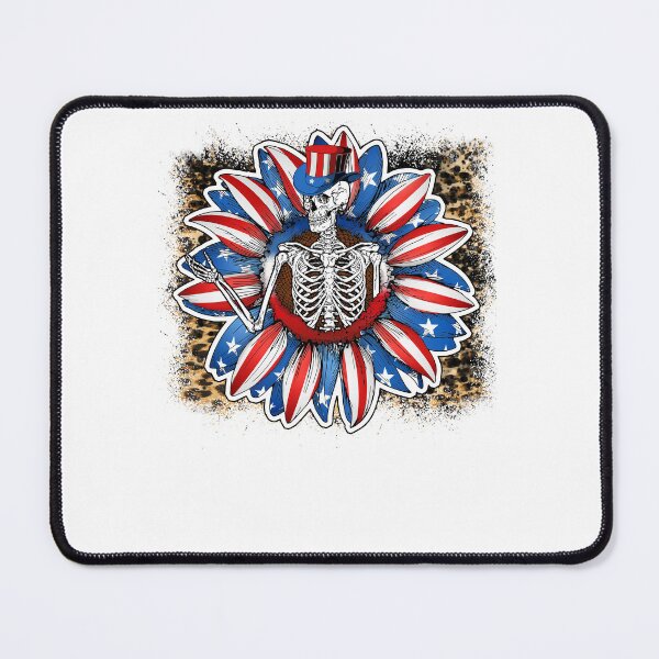 Item preview, Happy Fourth of July American Skeleton - Mullet Eagle Retro Vintage Merica America Tee Design Gift Idea for Patriotic Americans and Veterans designed and sold by Prince - Bestseller ★★★★★.