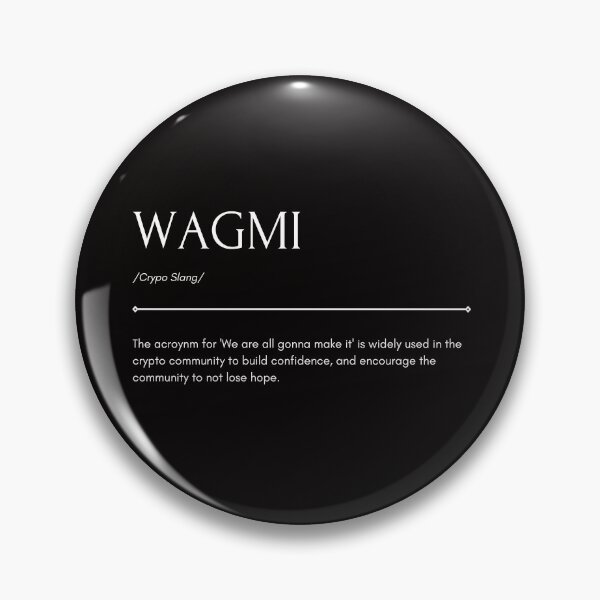 Item preview, WAGMI Crypto designed and sold by CryptoBeings.