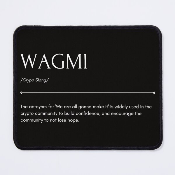 Item preview, WAGMI Crypto designed and sold by CryptoBeings.