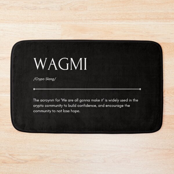 Item preview, WAGMI Crypto designed and sold by CryptoBeings.
