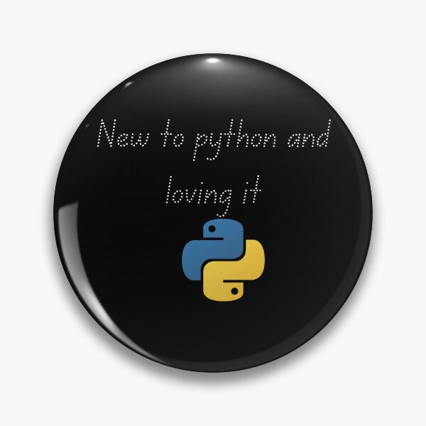 Item preview, New to python and loving it designed and sold by Qandy.