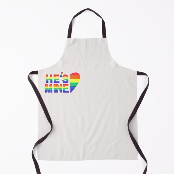Item preview, hes mine - matching lgbt couple (white ver) designed and sold by -justb-.