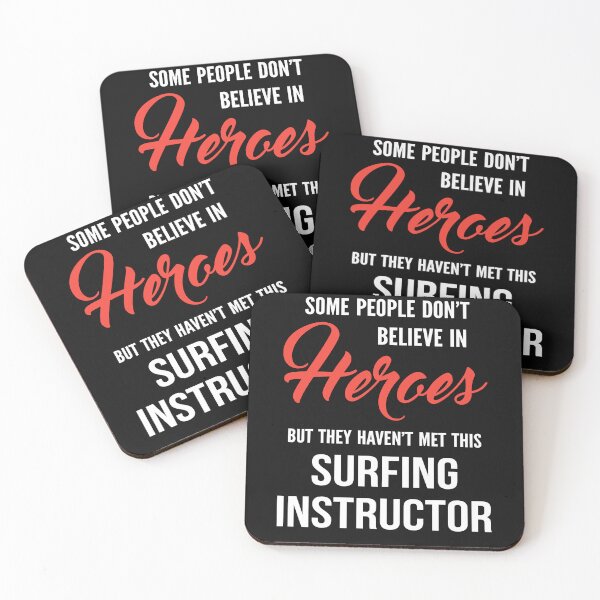 Item preview, Cool Gift For A Hero Surfing Instructor designed and sold by Just Be Different.