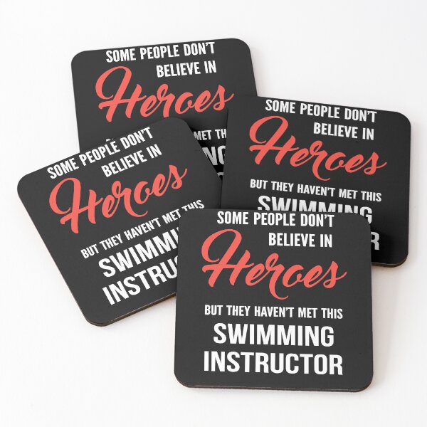 Item preview, Cool Gift For A Hero Swimming Instructor designed and sold by Just Be Different.