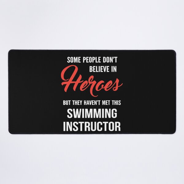 Item preview, Cool Gift For A Hero Swimming Instructor designed and sold by Just Be Different.