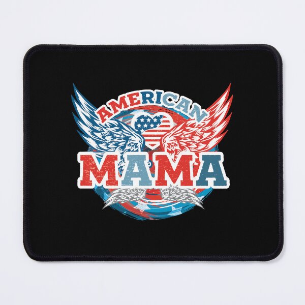 Item preview, Happy Fourth of July American Mama - Mullet Eagle Retro Vintage Merica America Tee Design Gift Idea for Patriotic Americans and Veterans designed and sold by Prince - Bestseller ★★★★★.