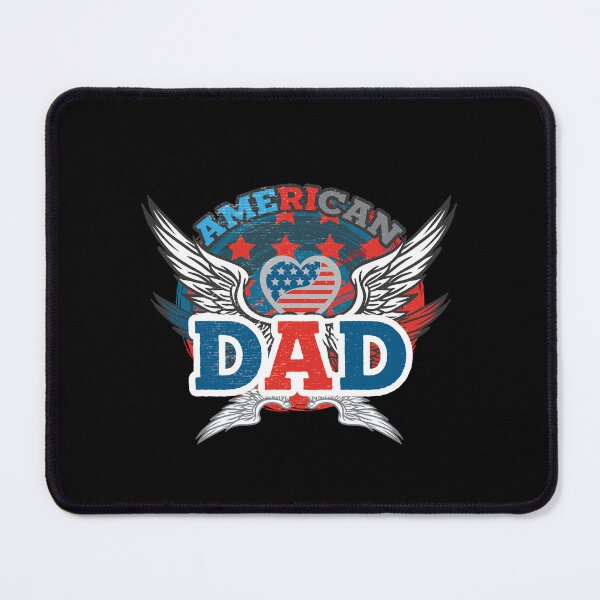 Item preview, Happy Fourth of July American Dad - Mullet Eagle Retro Vintage Merica America Tee Design Gift Idea for Patriotic Americans and Veterans designed and sold by Prince - Bestseller ★★★★★.